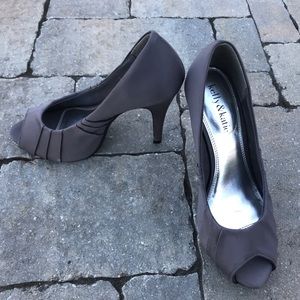 Kelly & Katie Graphite Stilettos